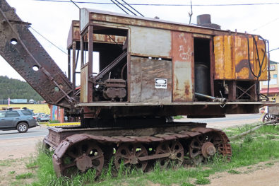 Rare Bucyrus tracked steam shovel discovered!