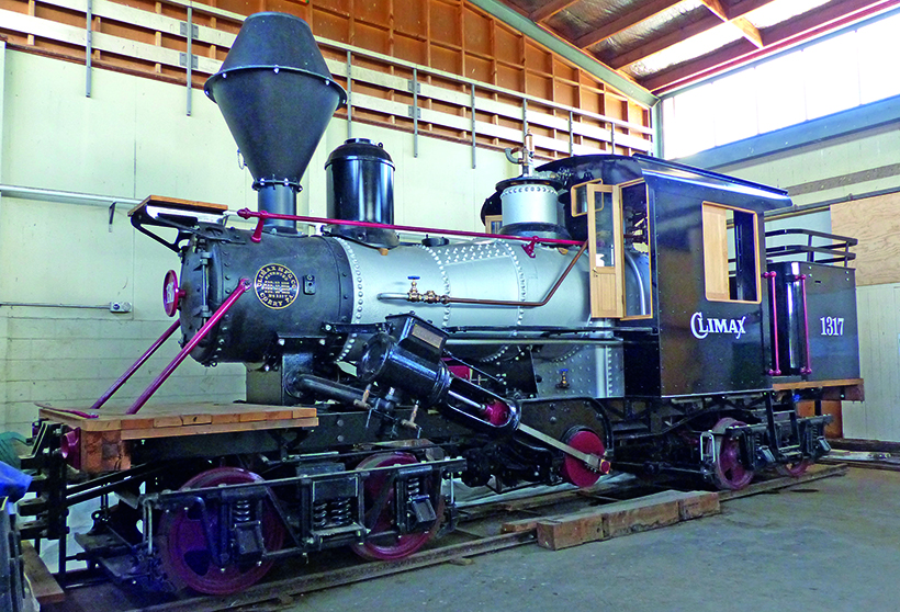 American-built steam locomotive