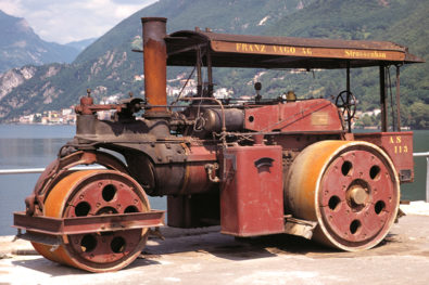 Wallis & Steevens steam roller