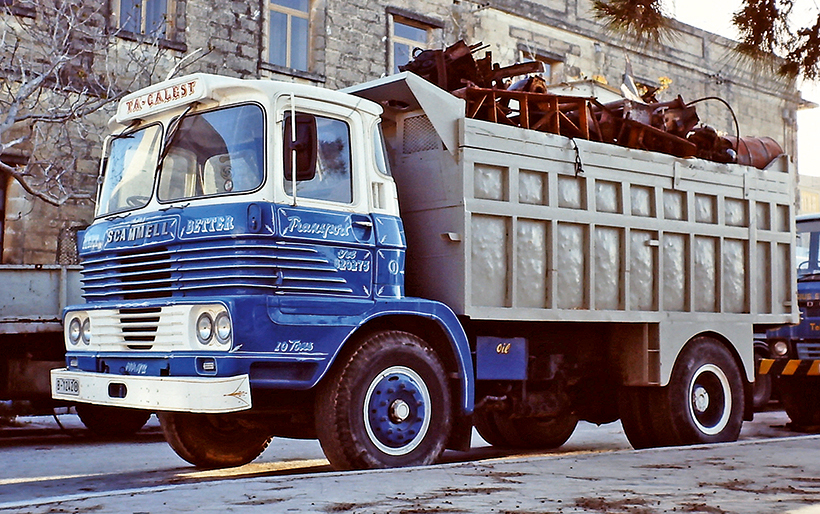British lorries in Malta