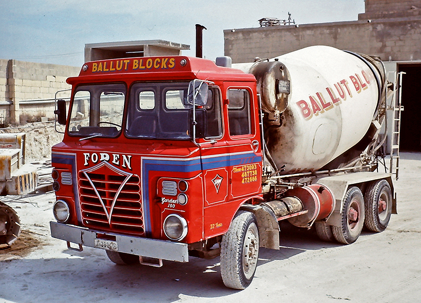 British lorries in Malta