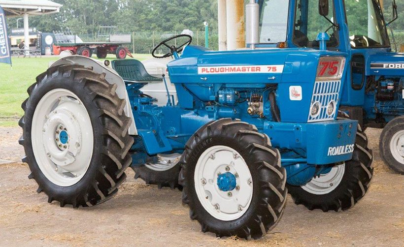Ford tractors dominate at Cheffins