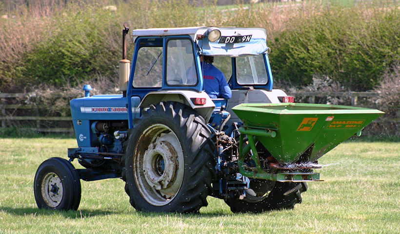 A famous Ford 5000 tractor