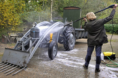 Cleaning your classic tractor