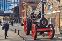 1916 Ransomes traction engine visits home