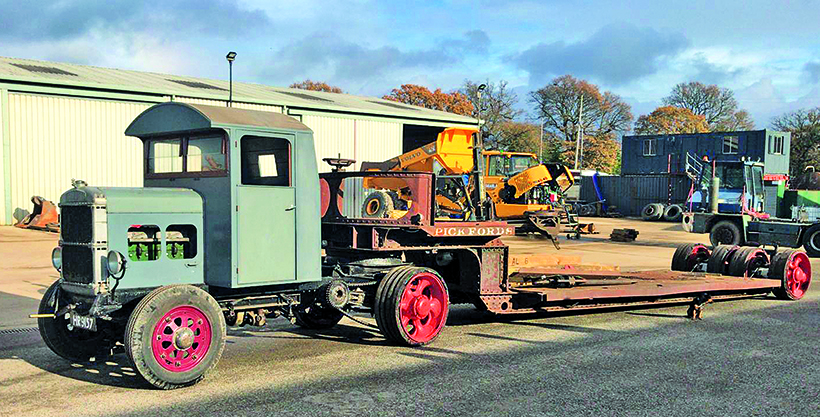 historic 1923 Scammell S12