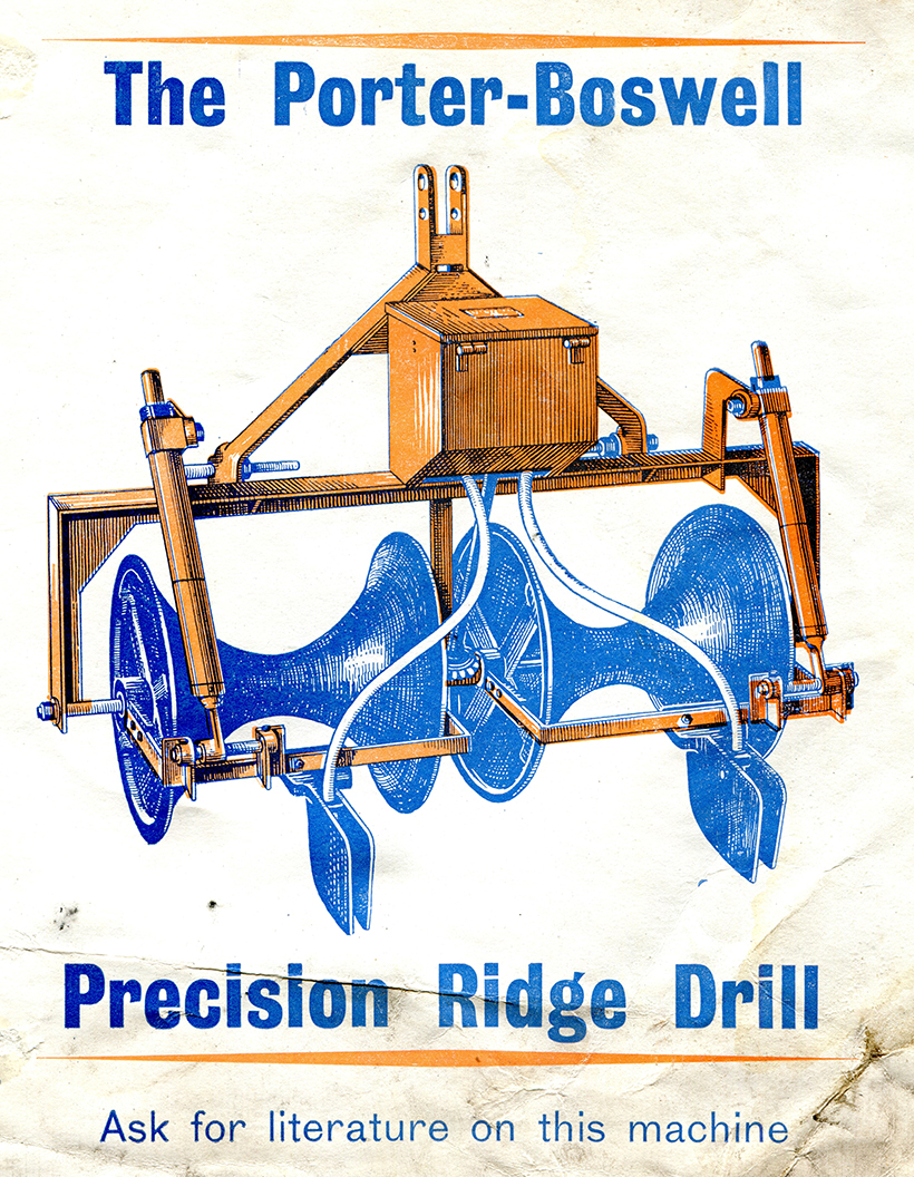 Precision crop drilling in Scotland